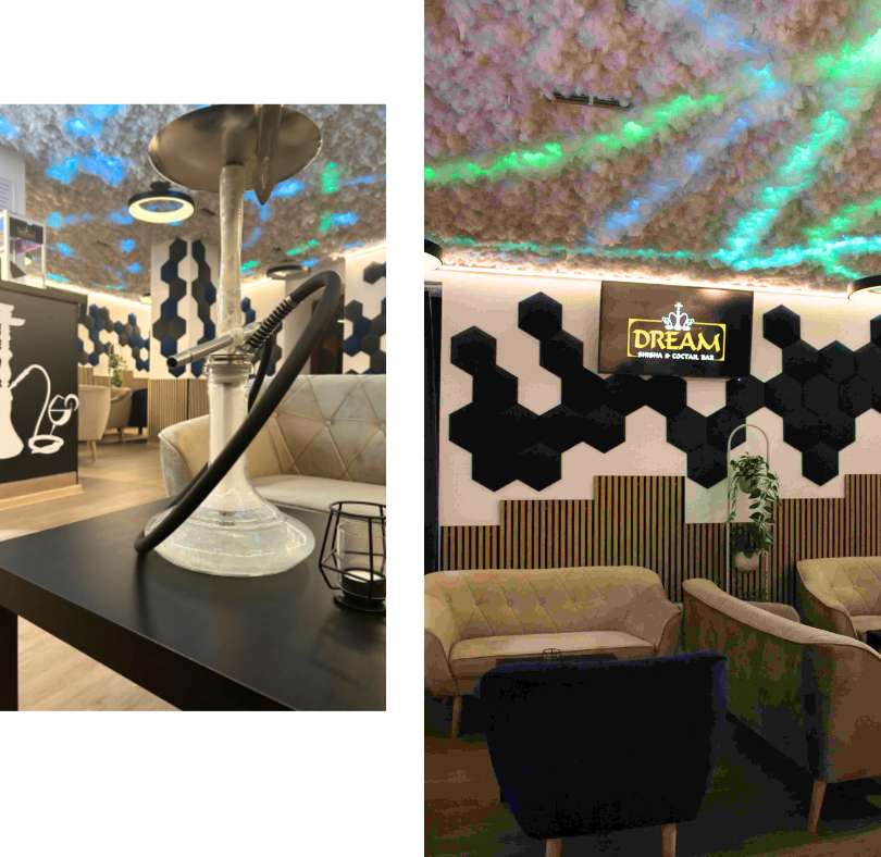 Shisha a Kokteil bar Vlašim - Koktejly, Pohodlné sezení, Vodní dýmky, Čerstvé čaje, Nachos, Pizza ,Kvalitní víno z Moravy, Pivo z nedalekého pivovaru Bernard